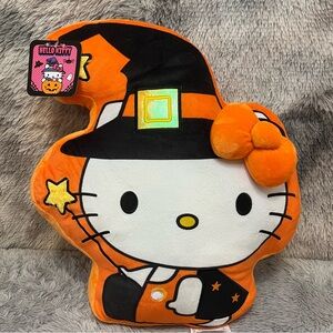 Hello Kitty Halloween Witch Plush Pillow